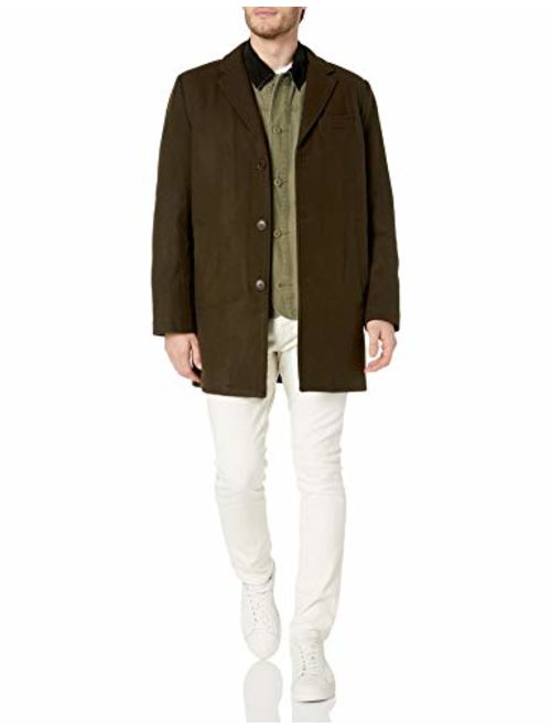 Tommy Hilfiger Men's Wool Tailored Top Coat