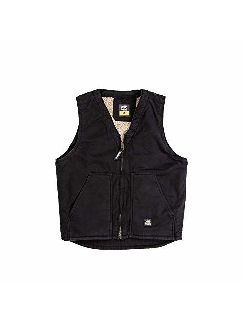 Berne Men's Washed V-Neck Vest