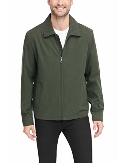 Tommy Hilfiger Men's Lightweight Microtwill Golf Jacket (Regular and Big and Tall Sizes)