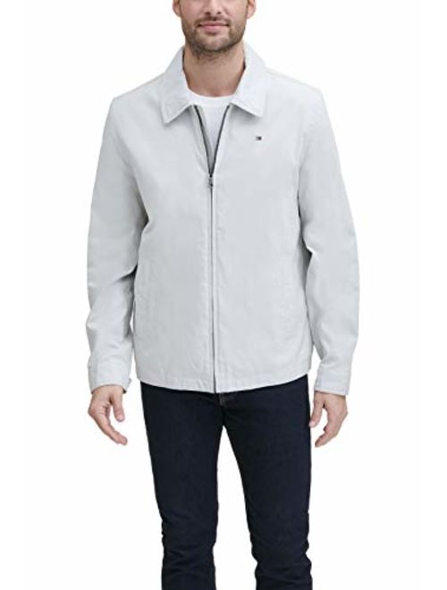 Tommy Hilfiger Men's Lightweight Microtwill Golf Jacket (Regular and Big and Tall Sizes)