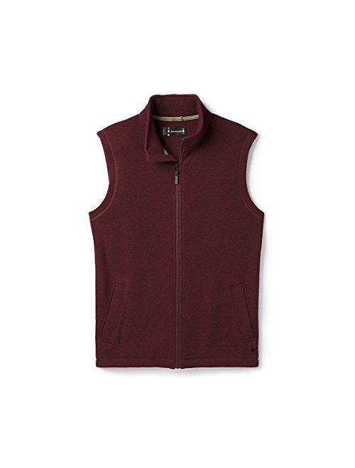 Smartwool Hudson Trail Fleece Vest - Mens Lightweight Merino Wool Sleeveless Outerwear