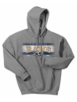 NFL Zubaz Men's Banner Logo Hoodie