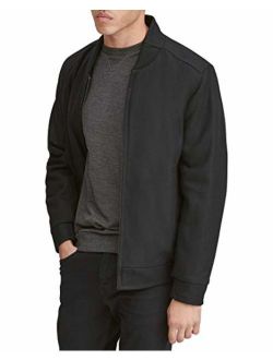 Marc New York by Andrew Marc Men's Barlow Melton Wool Bomber Jacket