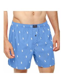 Polo Player Woven Boxer, M, Beach Blue