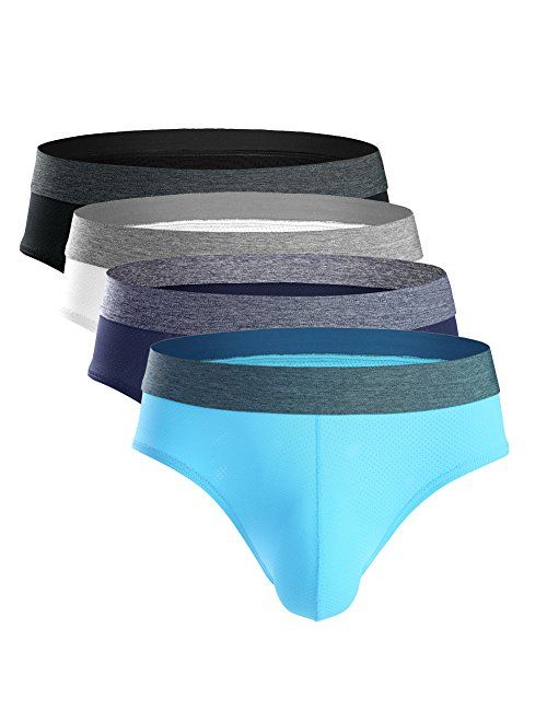 Summer Code Mens Micro Mesh Briefs Comfortable Bulge Pouch Underwear