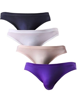 Gudan Mens Silky Bikini Briefs Low Rise Pack of 4 or 8