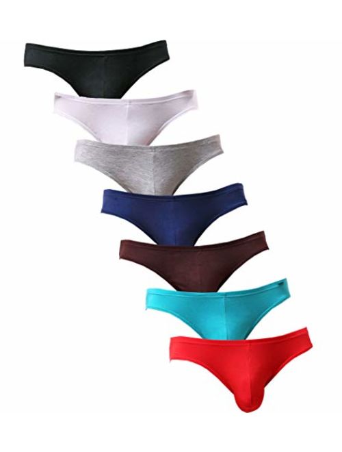 Mens Bikini Underwear Silky Modal Microfiber Briefs