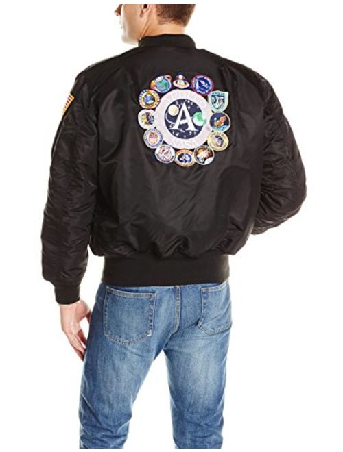 Alpha Industries Men's NASA Apollo MA-1 Bomber Jacket