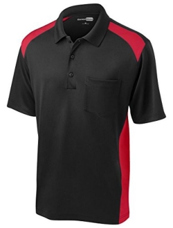 Cornerstone Men's Moisture Wicking Pocket Polo Shirt