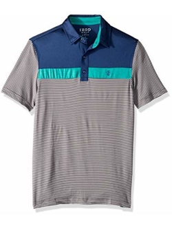 Men's Golf Greenie Short Sleeve Stripe Polo