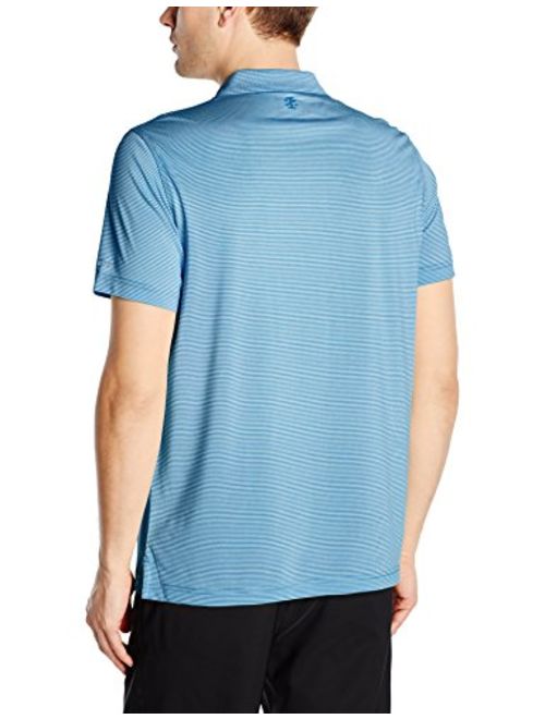 IZOD Men's Golf Greenie Short Sleeve Stripe Polo