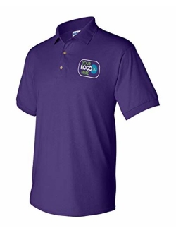 Custom Logo Embroidered Jersey Polo, Dry Blend Polo Shirt, Your Company Logo