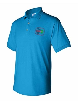 Custom Logo Embroidered Jersey Polo, Dry Blend Polo Shirt, Your Company Logo