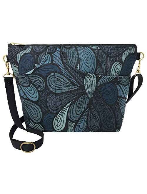 Danny K. Women's Tapestry Bag Shoulder Handbag, Large Zipper Purse Handmade in the USA