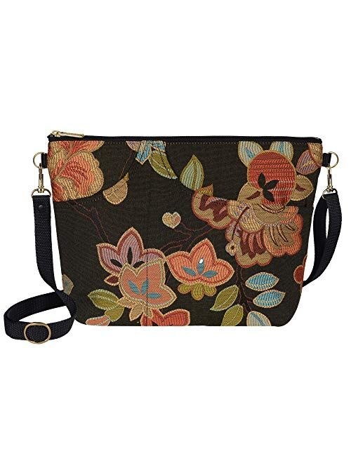 Danny K. Women's Tapestry Bag Shoulder Handbag, Large Zipper Purse Handmade in the USA