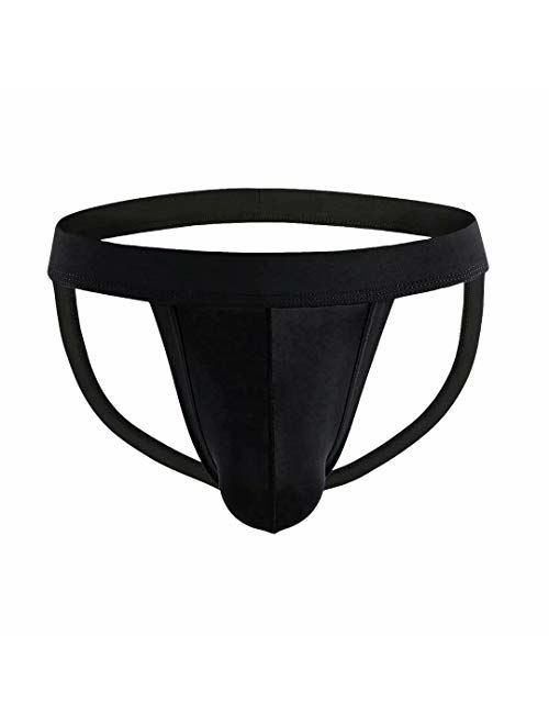 Pdbokew Men's Athlelic Supporter Performance Jockstrap Underwear Sports Briefs