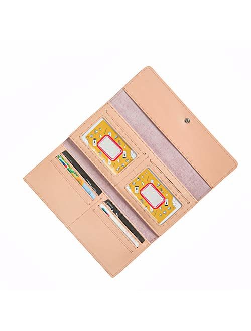 Wallet for Women RFID Blocking Genuine Leather Multi Card Organizer New Exclusive Women Wallets