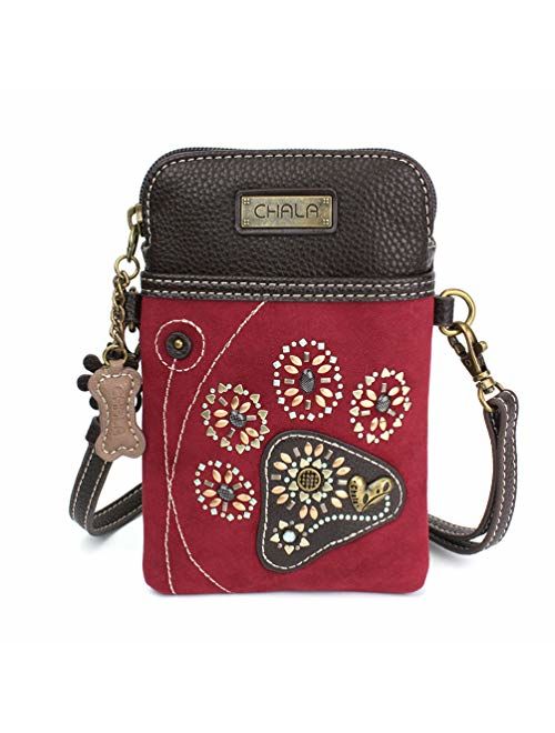 CHALA Crossbody Cell Phone Purse | Women's Wristlet Handbags with Adjustable Strap