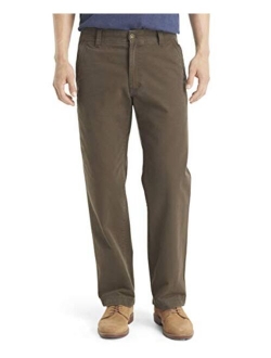 G.H. Bass & Co. Men's Flat Front Canvas Terrain Pant