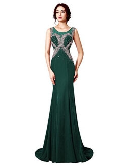 Sarahbridal Women's Prom Dresses Long 2020 Fromal Evening Ball Gowns