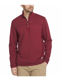 G.H. Bass & Co. Men's Mountain Fleece Long Sleeve 1/4 Zip Pullover