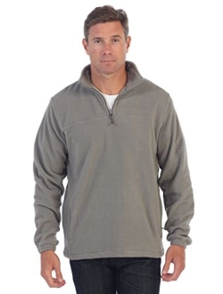 Mens Half Zip Polar Fleece Jacket