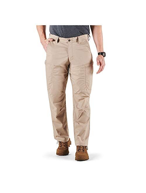 5.11 Tactical Men's Apex Cargo Work Pants, Flex-Tac Stretch Fabric, Gusseted, Teflon Finish, Style 74434