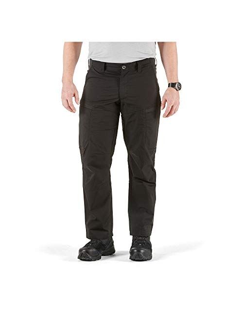 5.11 Tactical Men's Apex Cargo Work Pants, Flex-Tac Stretch Fabric, Gusseted, Teflon Finish, Style 74434