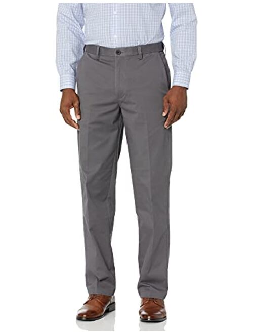 Haggar Men's Premium Comfort Khaki Pant - Multi-Fits Regular and Big & Tall Sizes