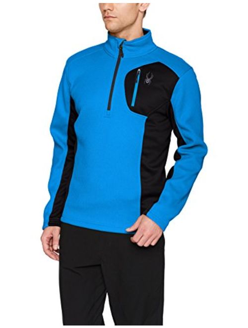 Spyder Men's Bandit Half Zip Light Weight Stryke Jacket