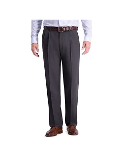 Men's Cool 18 Pro Classic Fit Pleat Front Hidden Expandable Waist Pant- Regular and Big & Tall Sizes