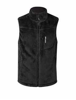 Men's Full-Zip Polar Fleece Jacket Winter Coat/Vest