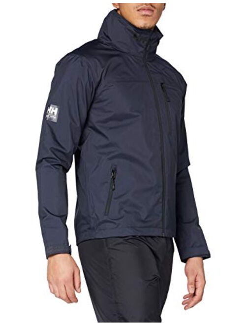 Helly Hansen 33875 Men's Crew Lightweight Waterproof Windproof Breathable Sailing Rain Coat Jacket with Stowable Hood