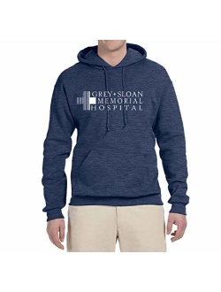 Wild Bobby Grey Sloan Memorial Hospital Fan Logo | Mens Pop Culture Hooded Sweatshirt Graphic Hoodie