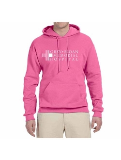 Wild Bobby Grey Sloan Memorial Hospital Fan Logo | Mens Pop Culture Hooded Sweatshirt Graphic Hoodie