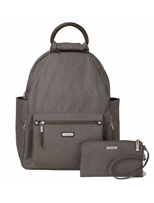 Baggallini New Classic"Heritage" All Day Backpack with RFID Phone Wristlet