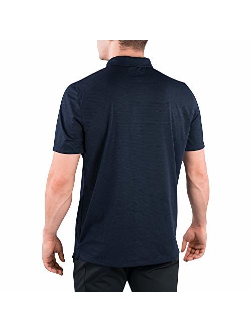 Contour Athletics HydraVent Men's Polo Shirts - Quick Dry Athletic Short Sleeve Polo Shirt for Men