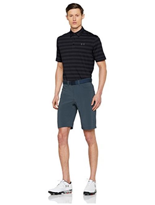 Under Armour Men Charged Cotton Scramble Stripe Polo