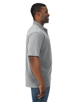 JERZEES -SpotShield 5.6-Ounce Jersey Knit Sport Shirt with Pocket. 436MP