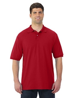 JERZEES -SpotShield 5.6-Ounce Jersey Knit Sport Shirt with Pocket. 436MP