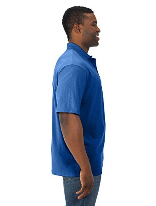 JERZEES -SpotShield 5.6-Ounce Jersey Knit Sport Shirt with Pocket. 436MP