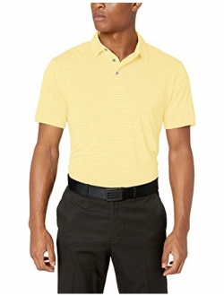 PGA TOUR Men's Short Sleeve Feeder Stripe Polo Shirt