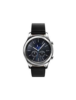 Watch - Gear S3 Classic LTE - Silver Black Leather Band - AT&T