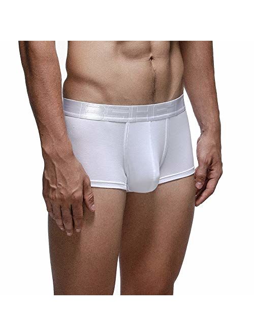 Men's Underwear Boxer Briefs 5 Pack Ultra Soft Comfy Breathable Micro Modal Trunks No Fly