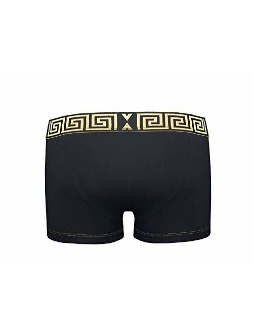 NIKOS Mens Underwear Cotton Stretch Trunks with Second-Skin fit in Gift Box Handmade in Italy