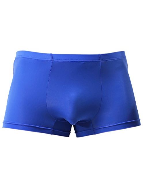 Men's Silk Boxer Briefs Stretch Breathable Underwear Pack Health to Wear