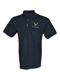 Honor Country US Air Force USAF Polo Golf Shirt