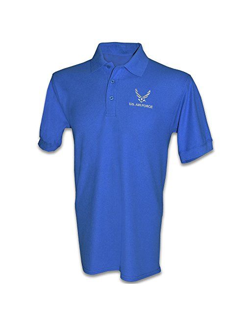 Honor Country US Air Force USAF Polo Golf Shirt