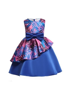 AIMJCHLD 2-9T Girls Flower Dress Kids Formal Special Occasion Party Dresses