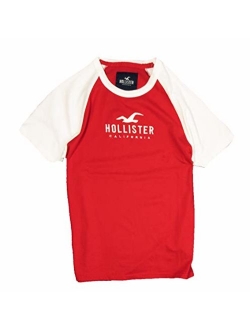 Hollister Men's Tee Graphic T-Shirt - V Neck - Crew Neck